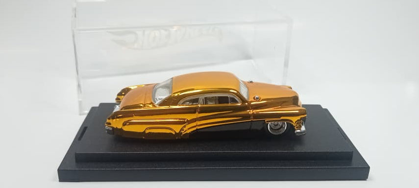 Hot Wheels Custom Hirohata Merc 51' Spectraflame Gold 24K (1 of 1 EDITION)
