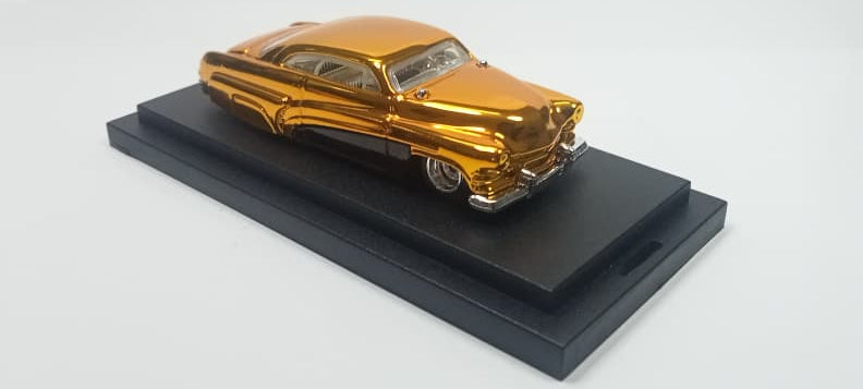 Hot Wheels Custom Hirohata Merc 51' Spectraflame Gold 24K (1 of 1 EDITION)