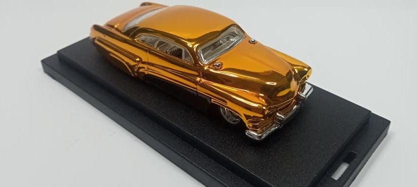 Hot Wheels Custom Hirohata Merc 51' Spectraflame Gold 24K (1 of 1 EDITION)