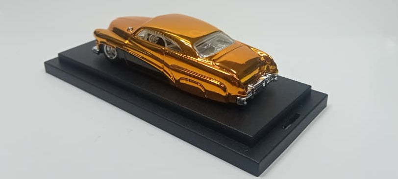 Hot Wheels Custom Hirohata Merc 51' Spectraflame Gold 24K (1 of 1 EDITION)