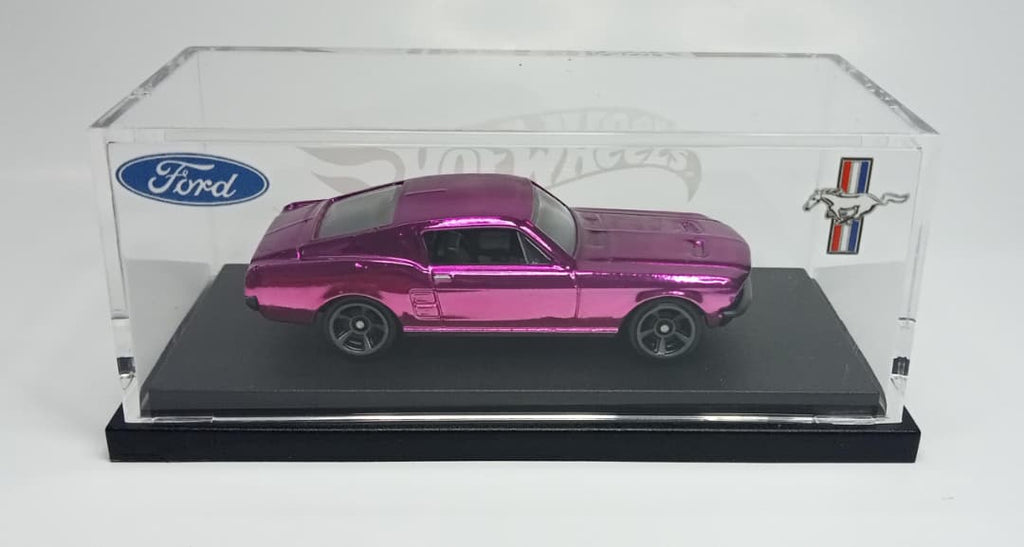 Hot Wheels '67 Ford Mustang Coupe Custom Spectraflame 2Tone PinkPurple (1 of 1)