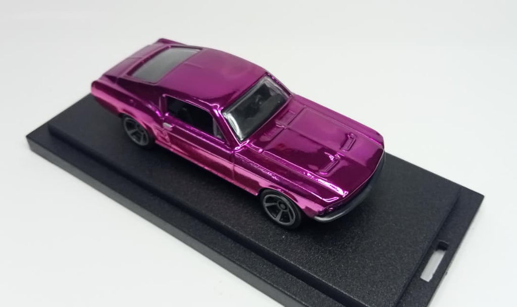 Hot Wheels '67 Ford Mustang Coupe Custom Spectraflame 2Tone PinkPurple (1 of 1)
