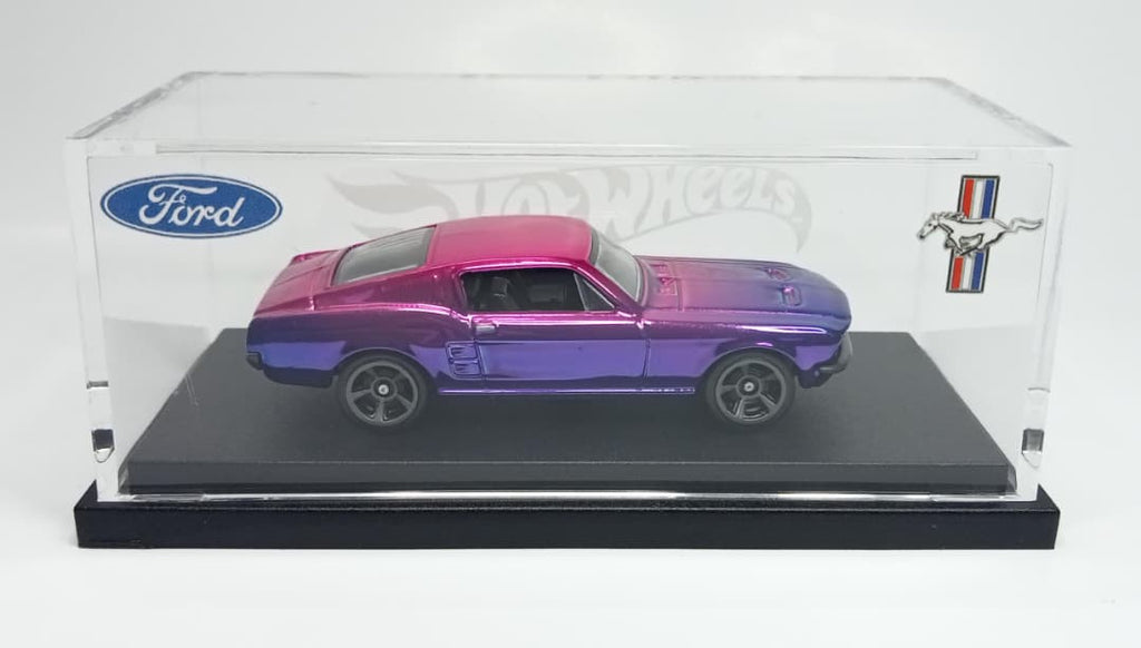 Hot Wheels '67 Ford Mustang Coupe Custom Spectraflame 2Tone FlamingoPinkBlue