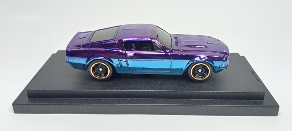 Hot Wheels Custom Ford '67 Shelby GT500 Spectraflame 2Tone PurpleBlue (1 of 1)