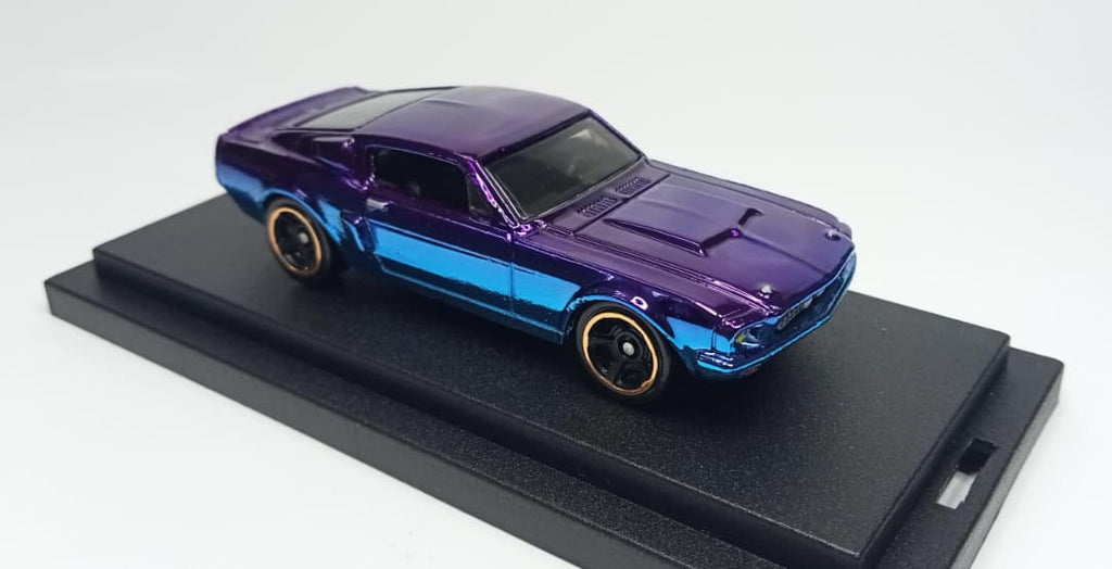 Hot Wheels Custom Ford '67 Shelby GT500 Spectraflame 2Tone PurpleBlue (1 of 1)