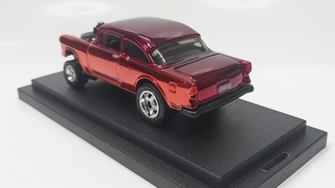 Hot Wheels Custom Gasser  Rubber wheels  Spectraflame 2Tone PeachGrape 1 of 1 ONLY