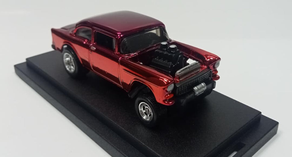 Hot Wheels Custom Gasser  Rubber wheels  Spectraflame 2Tone PeachGrape 1 of 1 ONLY