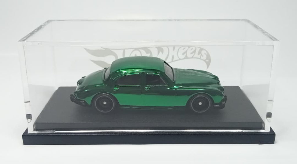 Share Hot Wheels Custom Jaguar MK1 Spectraflame BritishGreen 1 of 1 ONLY