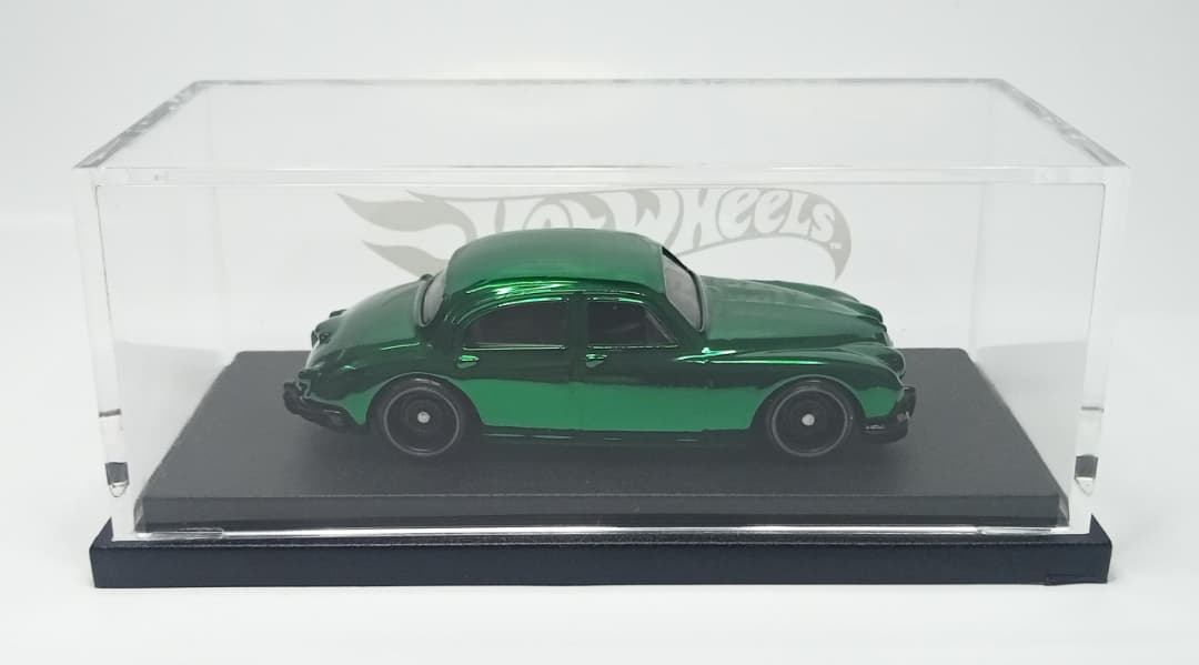 Share Hot Wheels Custom Jaguar MK1 Spectraflame BritishGreen 1 of 1 ONLY