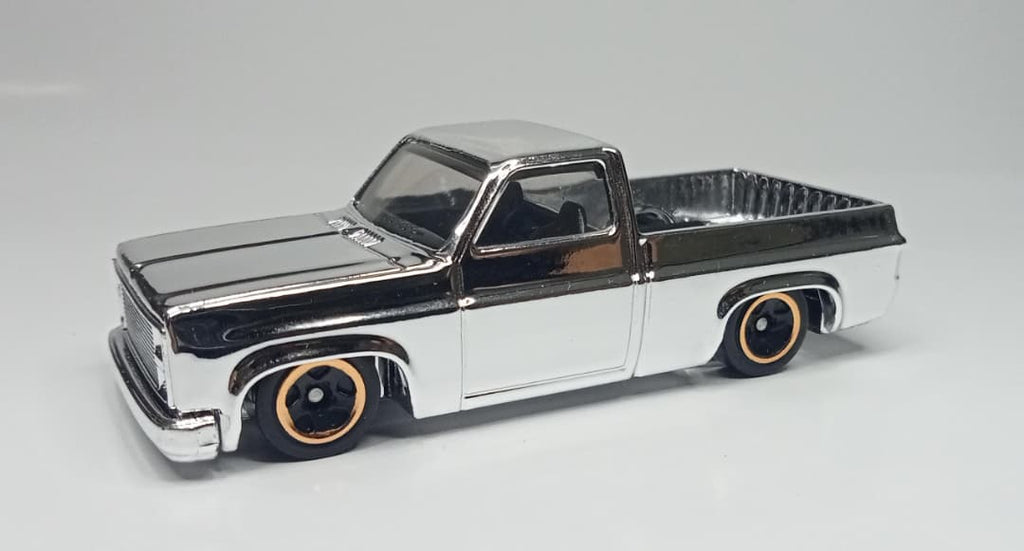 Hot Wheels Custom '83 Chevy Silverado Chrome Mirror (1 OF 1)