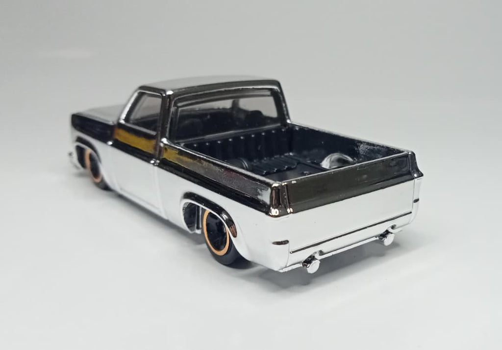 Hot Wheels Custom '83 Chevy Silverado Chrome Mirror (1 OF 1)