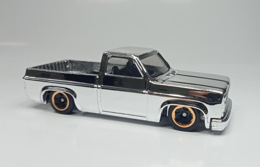 Hot Wheels Custom '83 Chevy Silverado Chrome Mirror (1 OF 1)