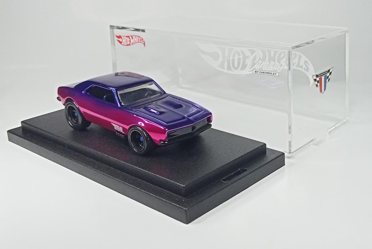 Share Hot Wheels '67 Ford Mustang Coupe Custom Spectraflame 2Tone FlamingoPinkBlue
