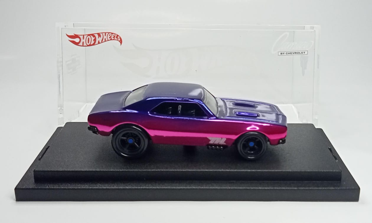 Share Hot Wheels '67 Ford Mustang Coupe Custom Spectraflame 2Tone FlamingoPinkBlue