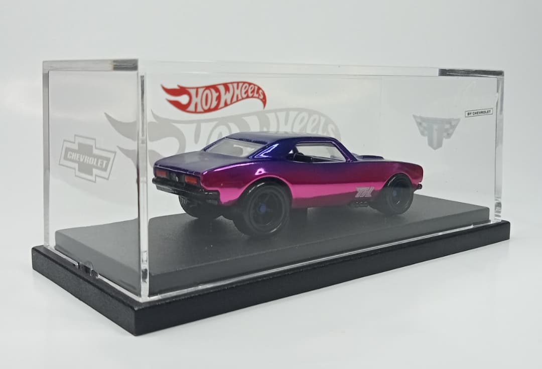 Share Hot Wheels '67 Ford Mustang Coupe Custom Spectraflame 2Tone FlamingoPinkBlue